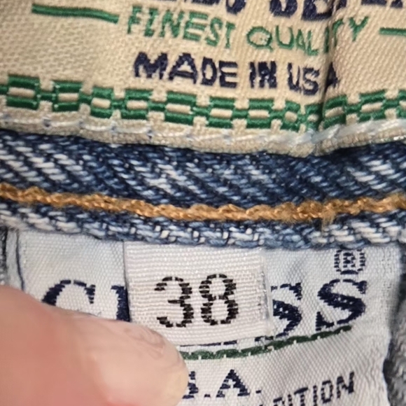Men's Vintage GUESS Jeans - Picture 7 of 8